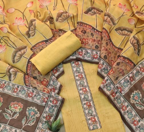 Three Piece Pichwahi dress material